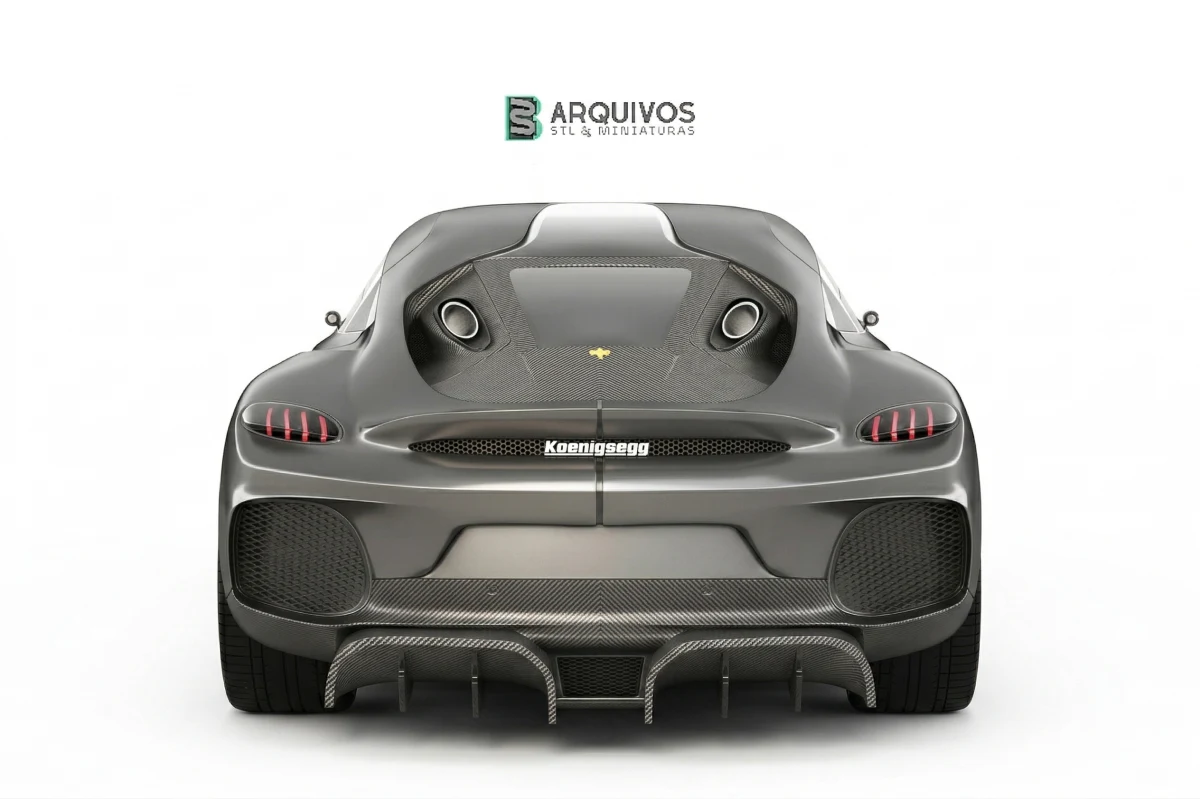 Modelo 3D STL - Koenigsegg Gemera 2021 — foto 3
